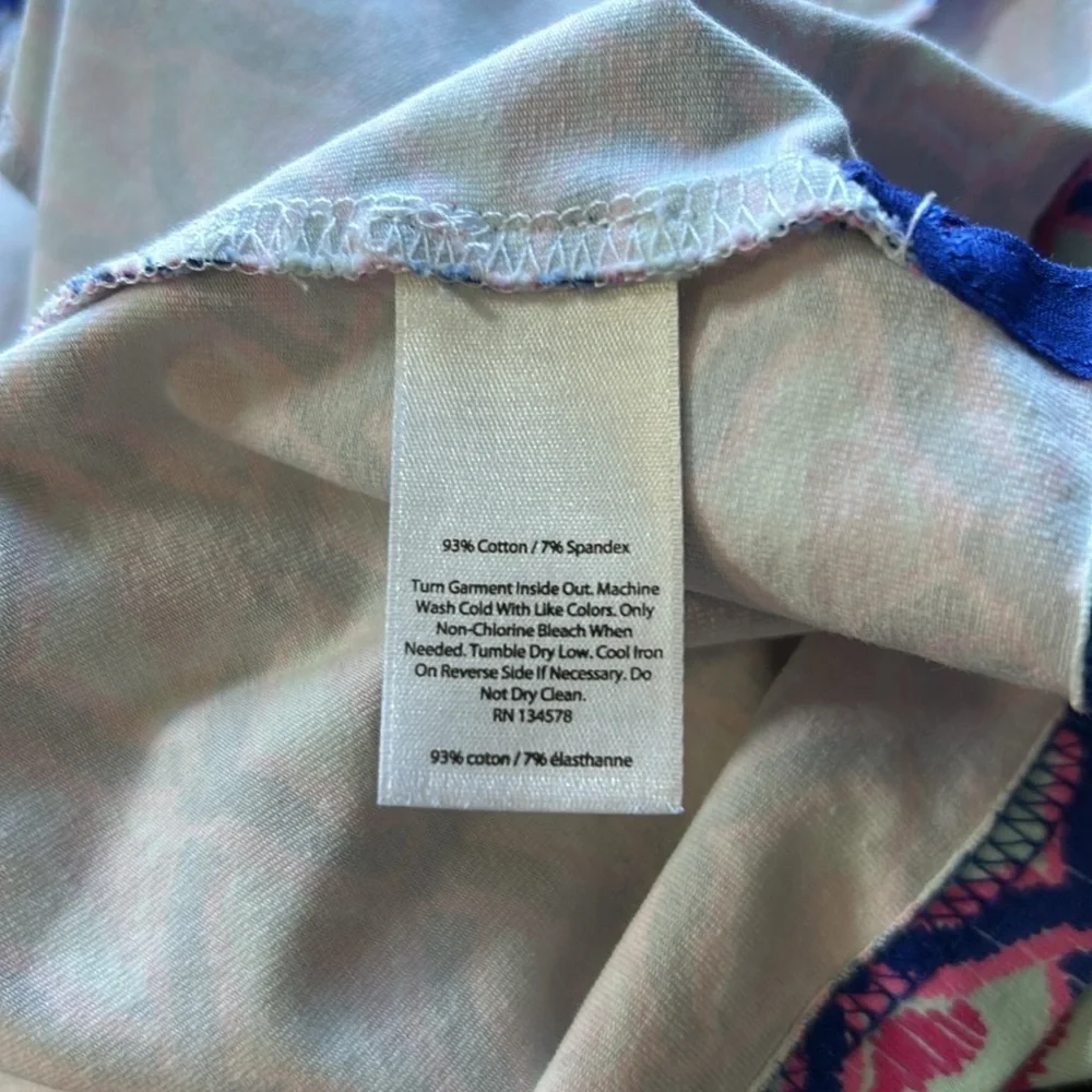 Vineyard Vines Girls Whale Tail Square Full Zip Jacket Blue Pink Sz 16